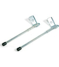 Опорная ножка Bonin, серебряный сплав, 16" 220 мм