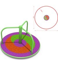 Karuselė modelis KM-0001QG