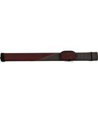 Ciets futrālis biljarda kijai TO11-6, sarkans-pelēks, 1/1, 85 cm