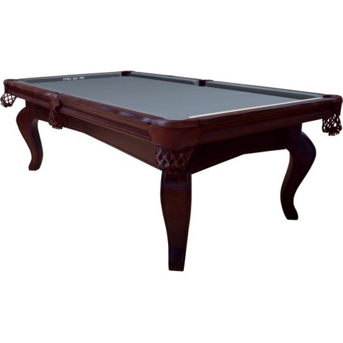 Biljarda galds Pool Salem, 8 ft, riekstkoks, Club Cloth dzelteni zaļš