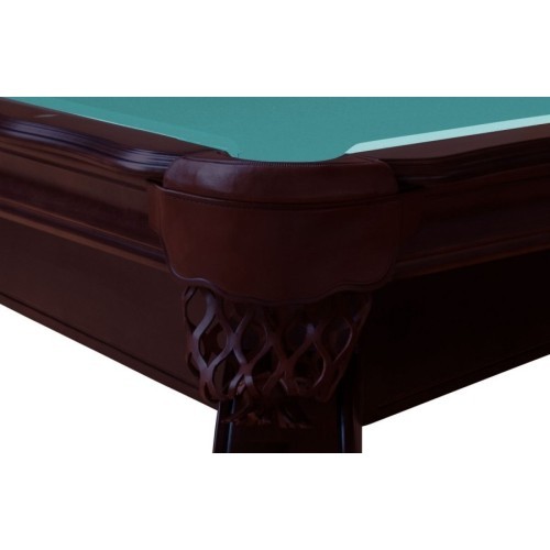 Biljarda galds Pool Salem, 8 ft, riekstkoks, Club Cloth dzelteni zaļš