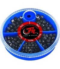 Split Shots Filfishing Small Box