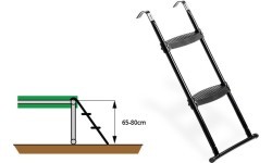 EXIT batuta kāpnes 65-80 cm rāmja augstumam