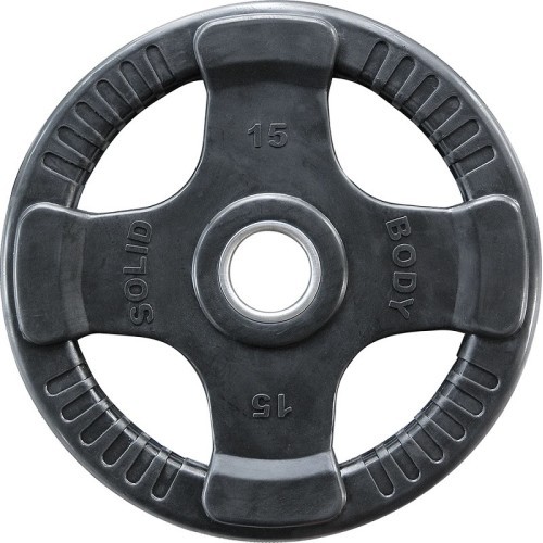 Gumijas olimpiskais svara disks Body-Solid, 15 kg