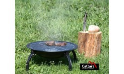 Ugunskura kurtuve ar grilu un vāku Cattara Vesuv