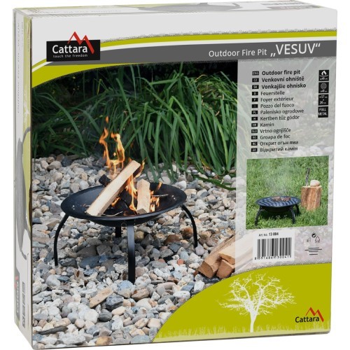 Fireplace with a Grill & Lid Cattara Vesuv