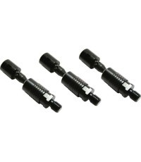 NGT ātrās maiņas savienotāji melni, 3 gab.