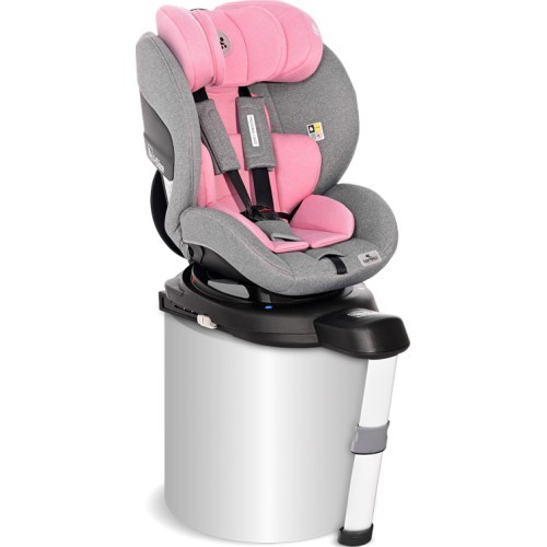 Автокресло Lorelli Proxima, 0-18 кг, розовый и серый