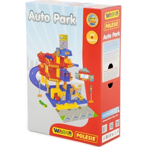 3-Floors Car Park with Cars Polesie 