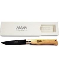 Титановый складной нож с предохранителем MAM Douro 5004, самшит, 7,5 см