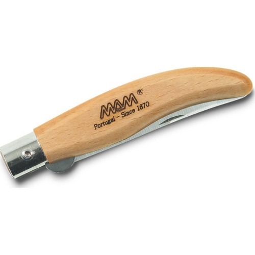Folding Knife With Safety Lock MAM Iberica 2011, Boxwood, 7.5cm