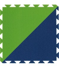 Напольное покрытие Yate, 43x43x1,0 см, синий/зелёный