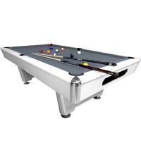 Biljarda galds Dynamic Triumph - matēts balts, 8 pēdas