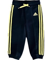Детские брюки Adidas I ESS KN Pant Black Yellow F49789