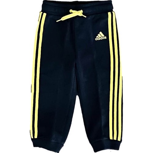 Adidas Kids Pants I ESS KN Pant Black Yellow F49789