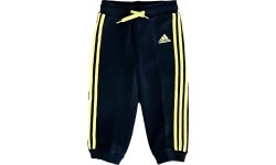Детские брюки Adidas I ESS KN Pant Black Yellow F49789