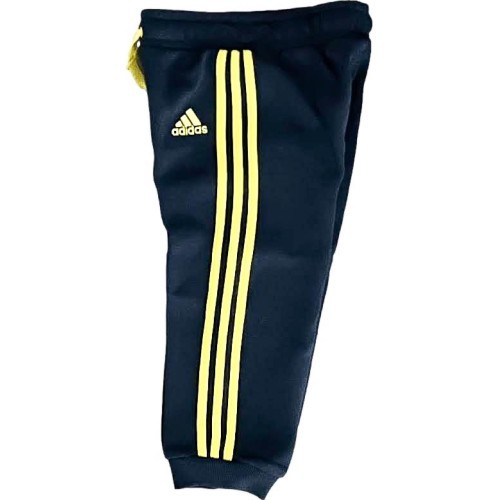 Детские брюки Adidas I ESS KN Pant Black Yellow F49789