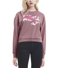 Puma Džemperis Moterims Modern Sports Crew Froglove Dark Pink