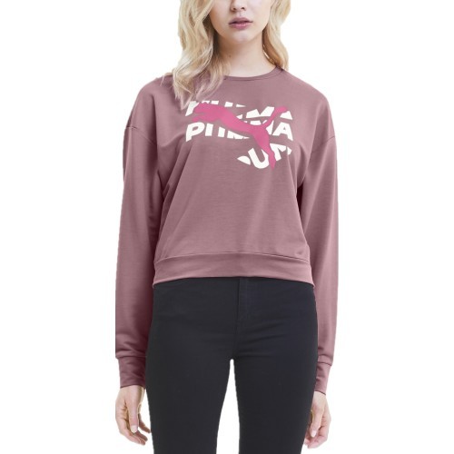 Женский свитшот Puma Modern Sports Crew Froglove Dark Pink 583539 16
