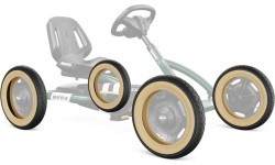 Tire 12.5x2.25-8 slick black/beige
