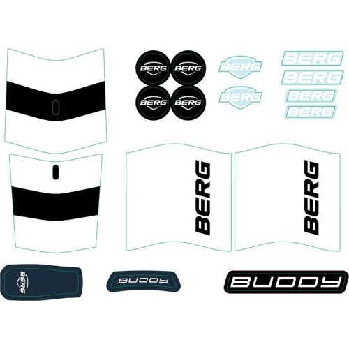 Набор наклеек Buddy 2.0 Classic Blue