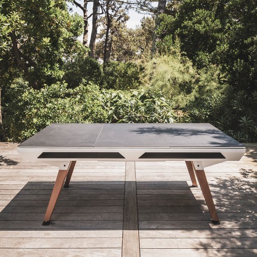 Origin Outdoor Tabletops - White Frame - Stone Origin White