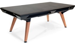 Biljarda galds Origin Outdoor – melns rāmis – Stone Origin Black