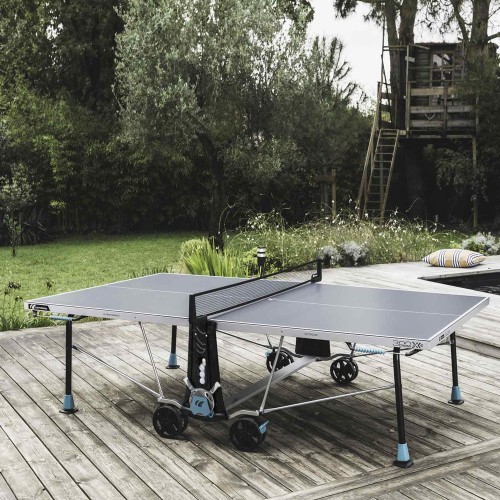 Āra galda tenisa galds Cornilleau 300X Sport, pelēks