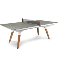 Play-Style Origin Medium āra galda tenisa galds, balts, ar tīklu