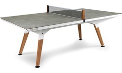 Play-Style Origin Medium āra galda tenisa galds, balts, ar tīklu