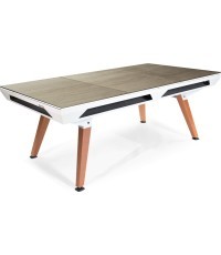Origin Outdoor Tabletops - White Frame - Wood Origin White