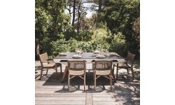 Origin Outdoor galda virsmas, balts rāmis, koks, balts