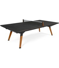 Āra galda tenisa galds Play-Style Origin, melns, Dark Stone (ar tīklu)