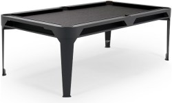 Hyphen Outdoor Pool table Black Frame / Dark Grey Cloth - Dark Grey - No top