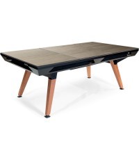 Origin Outdoor Tabletops - Black Frame - Wood Origin Black