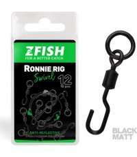 ZFISH Ronnie Rig Swivel Matt size 12
