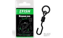 Virbulis ZFISH Ronnie Rig Swivel Matt, izmērs 12