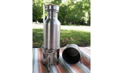 Foldable Stainless Steel Cup Nalgene BasicNature, 0.35l
