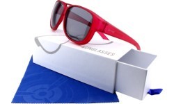 Sunglasses ActiveSol Fitover El Aviador, Red