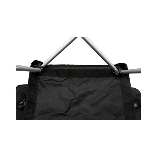Folding Chair BasicNature Travel Comfort, Black