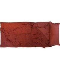 Sleeping Bag Liner Origin Outdoors Silk Rectangular Bordeaux 