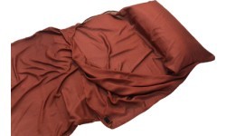 Sleeping Bag Liner Origin Outdoors Silk Rectangular Bordeaux 