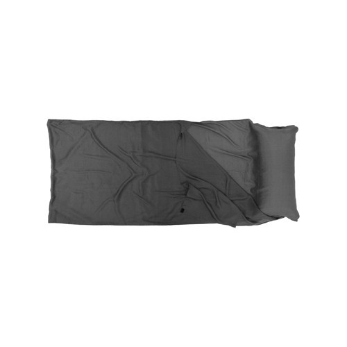 Вкладыш в спальный мешок Origin Outdoors Ripstop Silk, прямоугольный, тёмно-серый