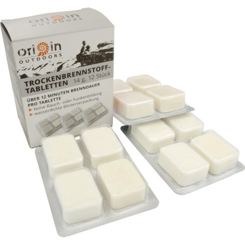Origin Outdoors cietā kurināmā tabletes