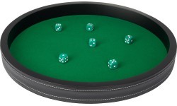 Dice tray Buffalo 40 cm including  dice