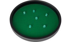 Dice tray Buffalo 40 cm including  dice