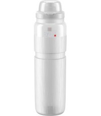 Фляга Elite FLY MTB 950ml (белая/серый логотип)