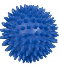 YATE Massage Hedgehog Igel Ball with spikes 7.8 cm blue