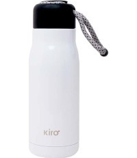 Termo kolba Kiro KI019TBWH, 350 ml, balta
