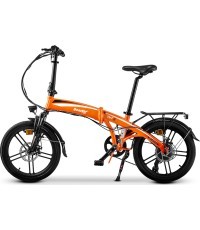Elektriskais velosipēds Beaster BS29B, 250 W, 36 V, 8,8 Ah, oranžs, salokāms